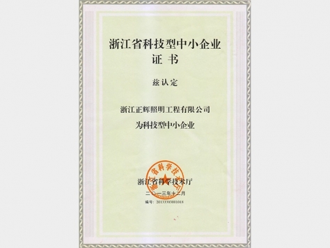 浙江省科技型中小企業(yè)